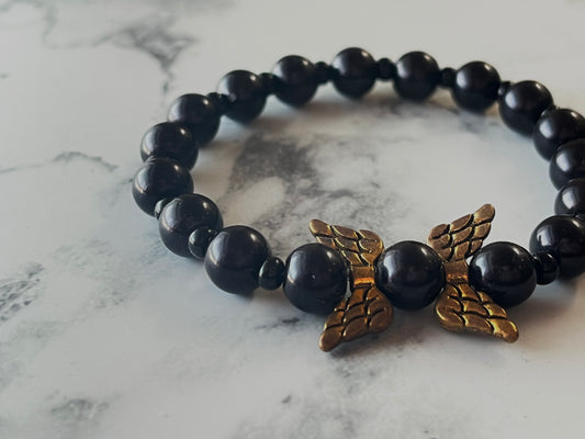 Black Wing Bracelet